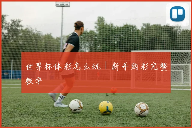 世界杯体彩怎么玩｜新手购彩完整教学