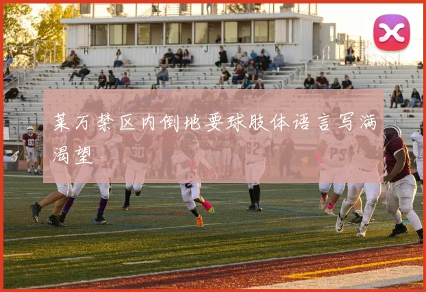 莱万禁区内倒地要球肢体语言写满渴望